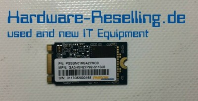 Phison HP 16GB M.2 SSD PSSBN016GA27MC0 UGJBE04EY751KB 923127-001 