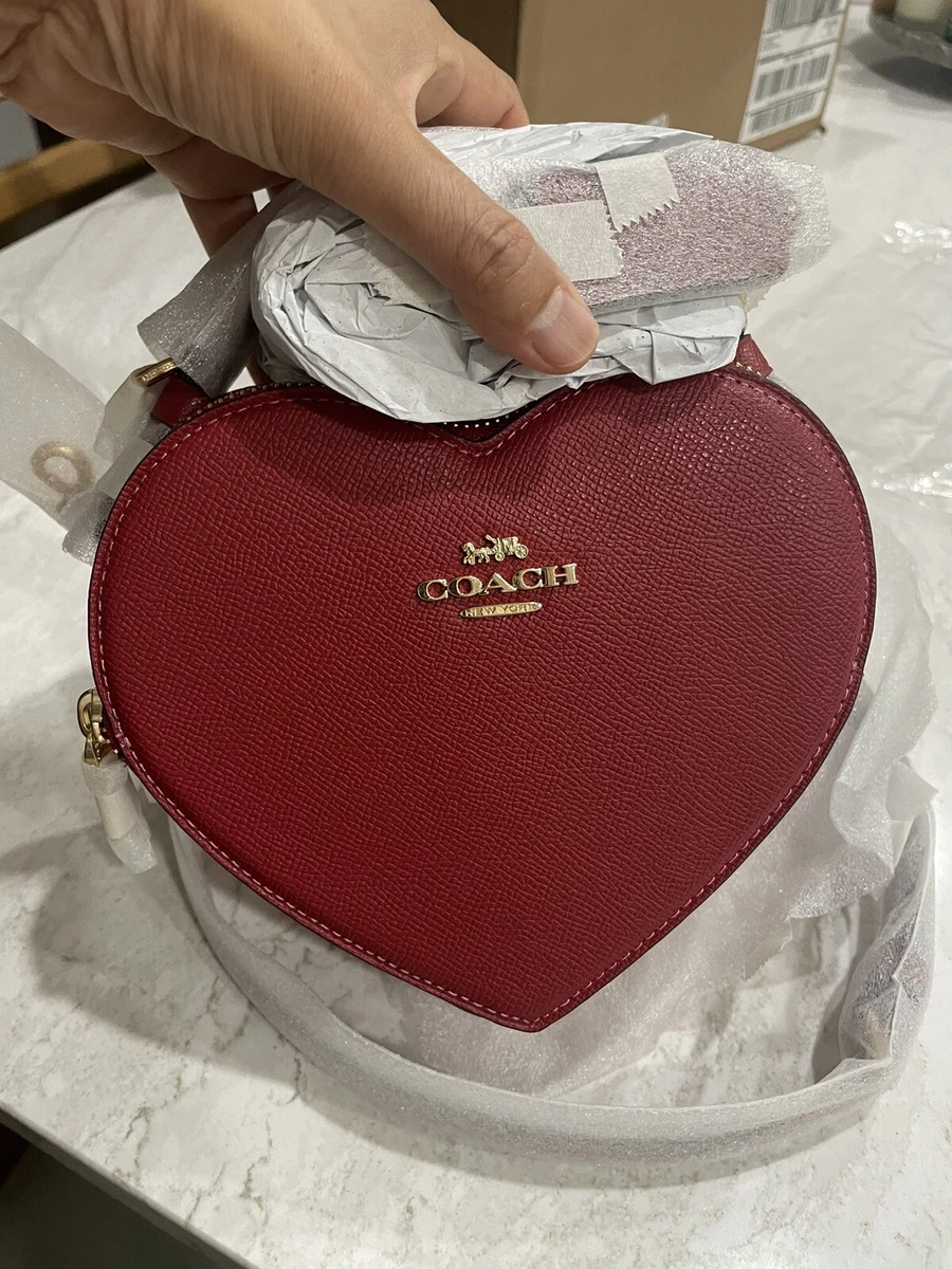 red heart crossbody