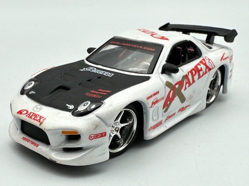 Jada Toys Diecast Import Racer Mazda RX-7, White, 1:64 - Picture 2 of 11