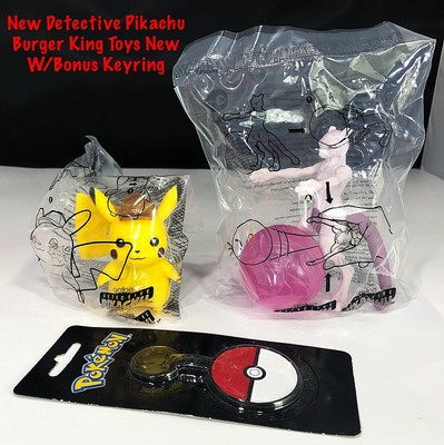 juguetes de burger king detective pikachu