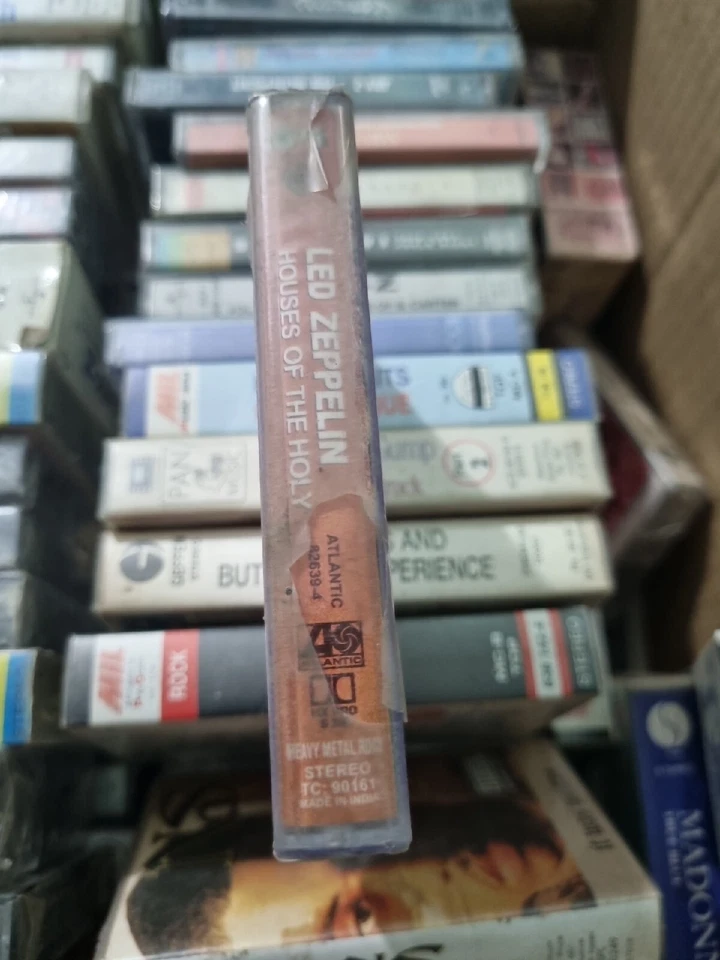 Led Zeppelin Houses Of Holy INDIA MADE SEALED CASSETTE  - Image 2 of 3