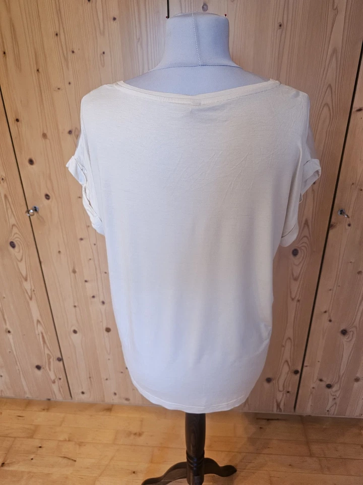 Soyaconcept T-Shirt Bluse SC-Petra Gr.L In Beige, Nur Einmal Getragen  - Bild 3 von 4