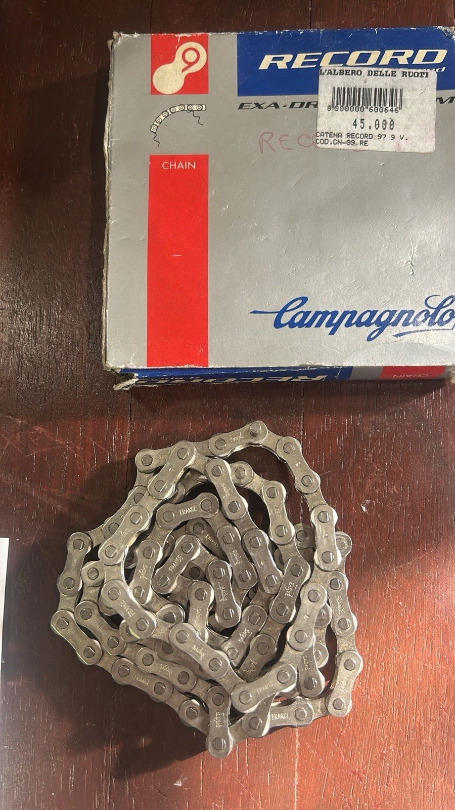 Gruppo bici da corsa Campagnolo Record nuovo foto 5