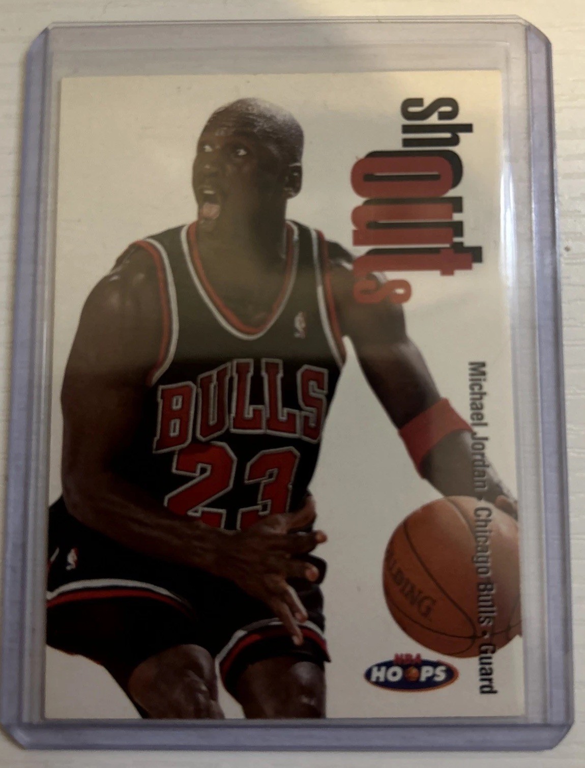 1998-99 NBA Hoops - Shoutouts Michael Jordan #13SO