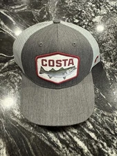 Costa Trucker Hat Stripped Bass