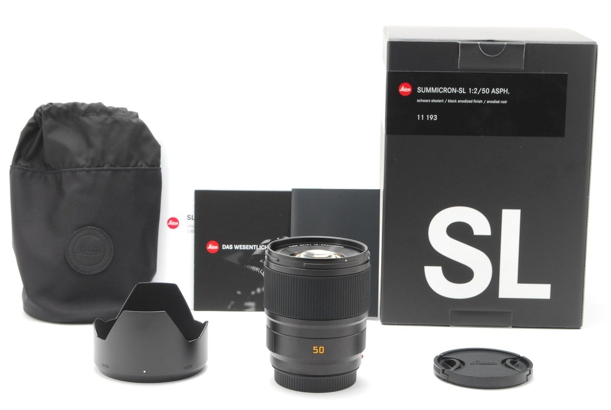 Leica Summicron SL 50mm f2 ASPH 11193 L Mount Mint Beautiful