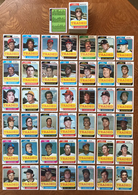 1974 Baseball Topps Traded - You Pick - NM  Buy 4 Get 50% Off!!