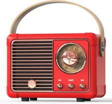 PRUNUS J-999 Retro Bluetooth Speaker,Vintage Decor,Mini Wireless Bluetooth Speak