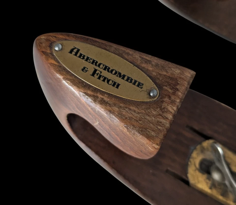 Zapatos de madera ajustables de colección Abercrombie & Fitch D Mackay New York Foto 4 de 4