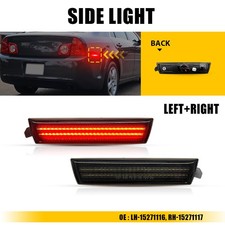 Red Led Rear Side Marker Signal Lights Lamp For Chevrolet Malibu 2008 09 10-2012 Red Led Rear Side Marker Signal Lights Lamp For Chevrolet Malibu 2008 09 10-2012