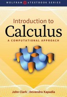 Introduction To Calculus A Computational Approach John Clark (U. A.) Taschenbuch