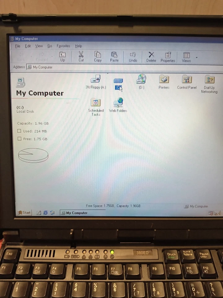 12,1 IBM ThinkPad 380ED Pentium MMX - Изображение 2 из 4