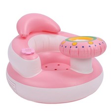 Inflatable Sit Up Chair Baby Inflatable Seat Portable Wrap Around Soft