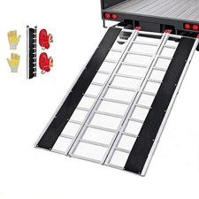 1500 LBS Aluminum Foldable Ramp 85x54in Extra Wide Loading Ramp Heavy Duty