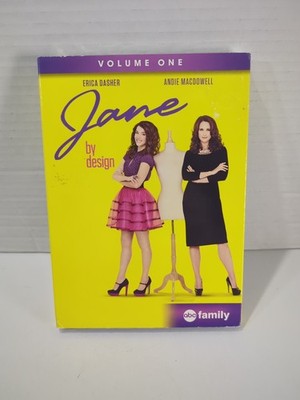 JANE BY DESIGN Volume One DVD Set ~ ABC Family TV Show ~ NEW/Sealed w/ Slipcover