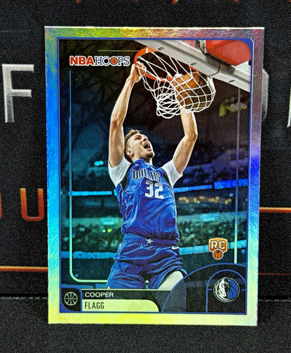 Topps NBA Hoops 2025-26 Cooper Flagg (RC) Base Set #35 Dallas Mavericks