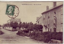 CPA 91 Hurepoix ESSONNE Env. Etampes DOURDAN Rue des Acacias - Ecrite 1925