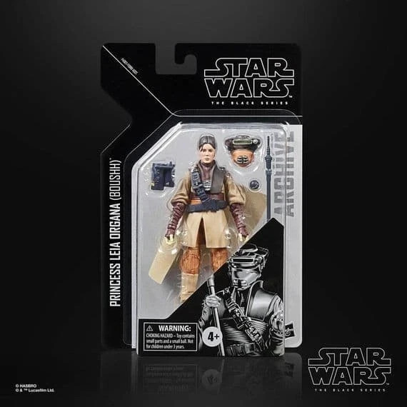 Star Wars - The Black Series - Princess Leia Organa (Boushh) - Action Figure 4+
