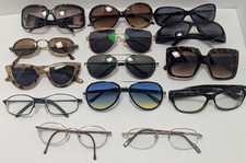 Various Brands, Colors and Styles Bulk Lot of 14 Pairs of Eyeglasses Sunglasses
