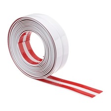 Wall Corner Protector Molding Trim 1.2" 10 ft Flexible Caulk Strip, White