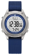 RZE UTD-8000 Multi-Function (42mm) Positive Display / Blue Elastic UTD-43-NB