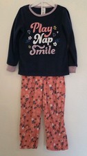 Member's Mark Girl's 2 Pice Fleece Pajamas Size 5