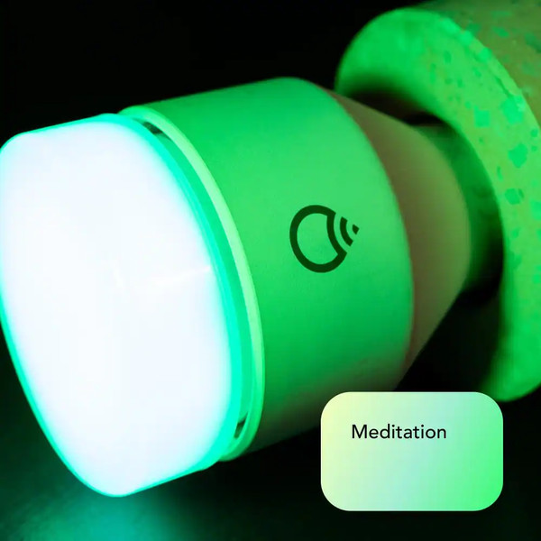 Alternate view of 100-watt Equivalent A21 Multi-color 9000k Wi-fi Led Light Bulb Works W/alexa/hey