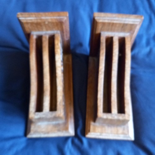 STUNNING ANTIQUE PAIR OF WOODEN BOOKENDS, WITH DRAGON DESIGN - Picture 4 of 6
