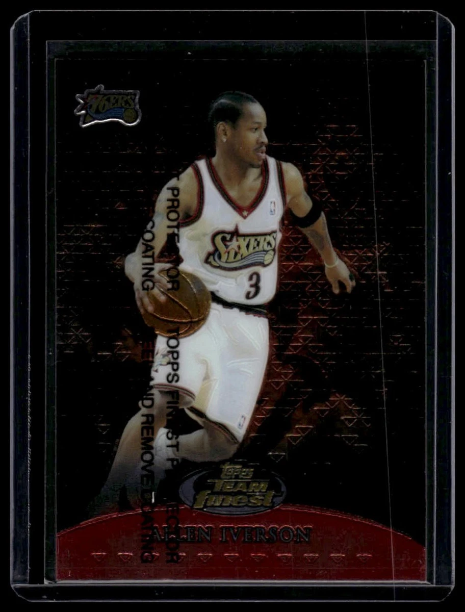 Allen Iverson Basketball Serial Numbered Sports Trading Cards
