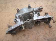 Velocette 350 500 MAC MSS iron cylinder head rocker box + arms USED AS FOUND