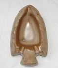 Frankoma Sapulpa Pottery 453 INDIAN ARROWHEAD Large 7-1/4" Ashtray Dish SEE PICS