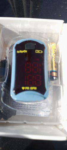 Oxímetro de pulso de dedo MMed OxyWatch frecuencia de pulso/niño adulto/saturación de oxígeno. - Imagen 4 de 6