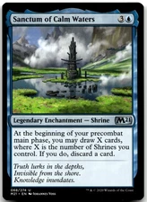 MTG Sanctum of Calm Waters U Core Set 2021 68 LP