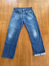 Vintage Levis Selvedge Redline 501 Jeans Mens 32 X 30 USA Made 80s 70s Indigo