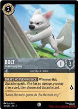 Bolt - Headstrong Dog Lorcana TCG 7 - 184/204 Normal
