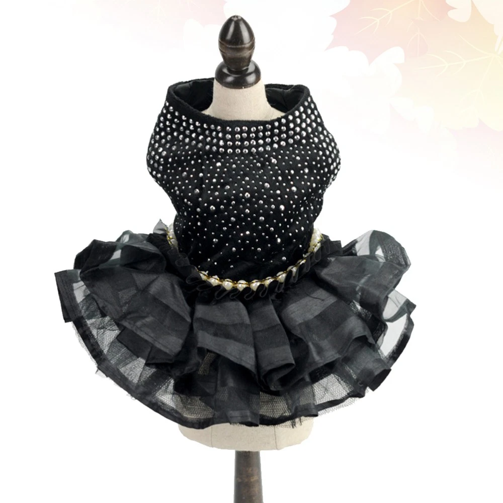 VETEMENTS Elegante gonna per cani in pizzo comoda alla moda cane tutù vestito costume animale domestico