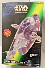 Kenner Hasbro 1996 Star Wars The Power of the Force Boba Fett Slave I MIB NIB