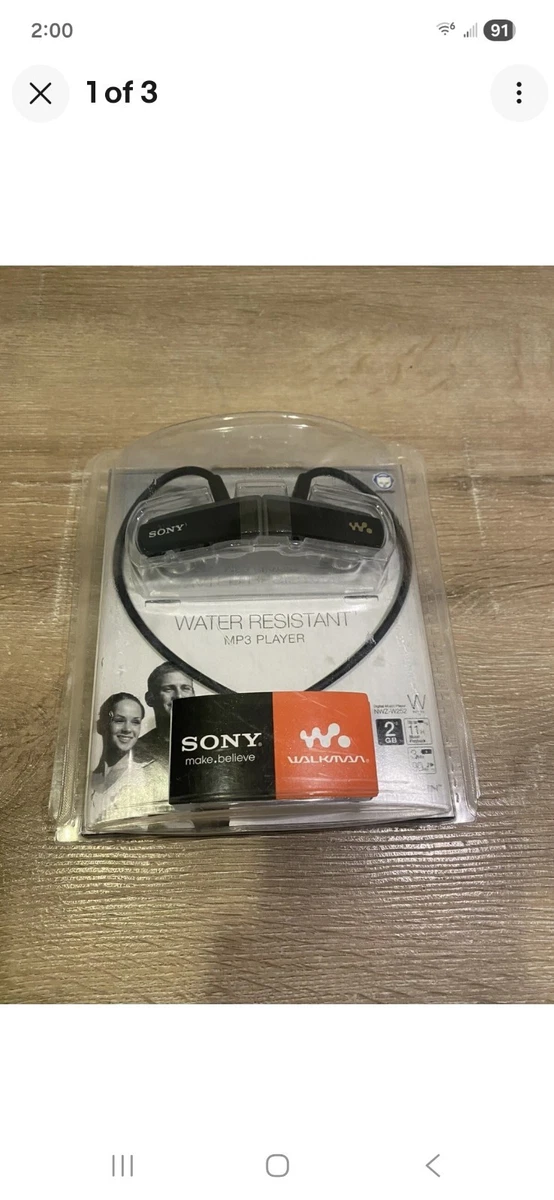 【中古】nwz-w273s ? 4 GB ? ブラック ? mp3ヘッドフォン/ Player Amazon.com: Sony Walkman NWZW273S 4 GB Waterproof Sports MP3
