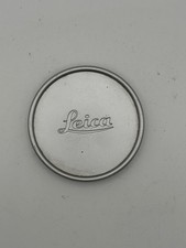 Leica 56mm Front Logo Chrome Lens Cap
