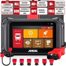 ANCEL V5 HD Diesel Heavy Duty Truck Diagnosti...