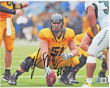 Alex Mack Signed Autographed 8x10 Photo Picture Beckett COA California Bears HOF