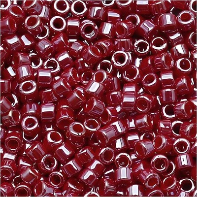 Miyuki Delica Seed Beads Size 11/0 Cadillac Red Luster 7.2GM DB1564