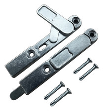 No72 French Door Finger Operated Shoot Bolts 1 Pair Including Fixing Screws