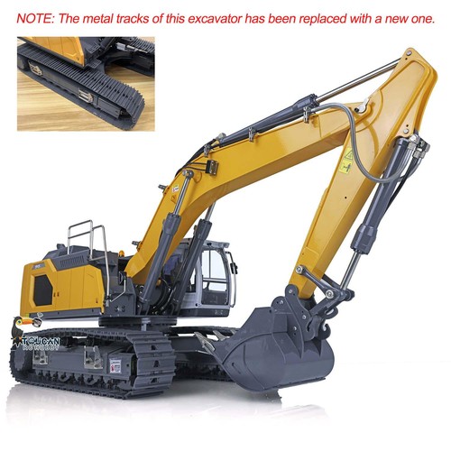 XDRC 1/14 RC Hydraulic Excavator RTR with Sound and Light Tracked RC Truck R945 - Picture 4 of 12