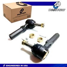 PartsW 2Pc Outer Tie Rod End Kit for Buick Allure, Impala & Grand Prix
