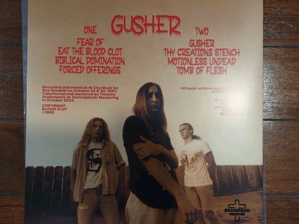 Blood Clot Gusher 1992 Death metal grind Fresno Foto 2 de 3