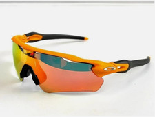 Oakley Radar EV Patn Sunglasses Orange Frame Red Prizm Lenses OO9208