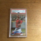 2018 Topps Chrome Update SHOHEI OHTANI RC PSA 8 #HMT1 DODGERS!!!