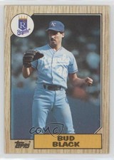 1987 Topps Bud Black #669 16aj
