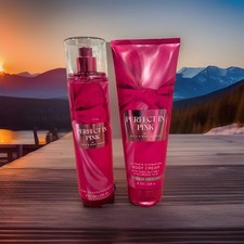 Bath Body Works 'Perfect in Pink' Body Cream Fine Fragrance Mist
